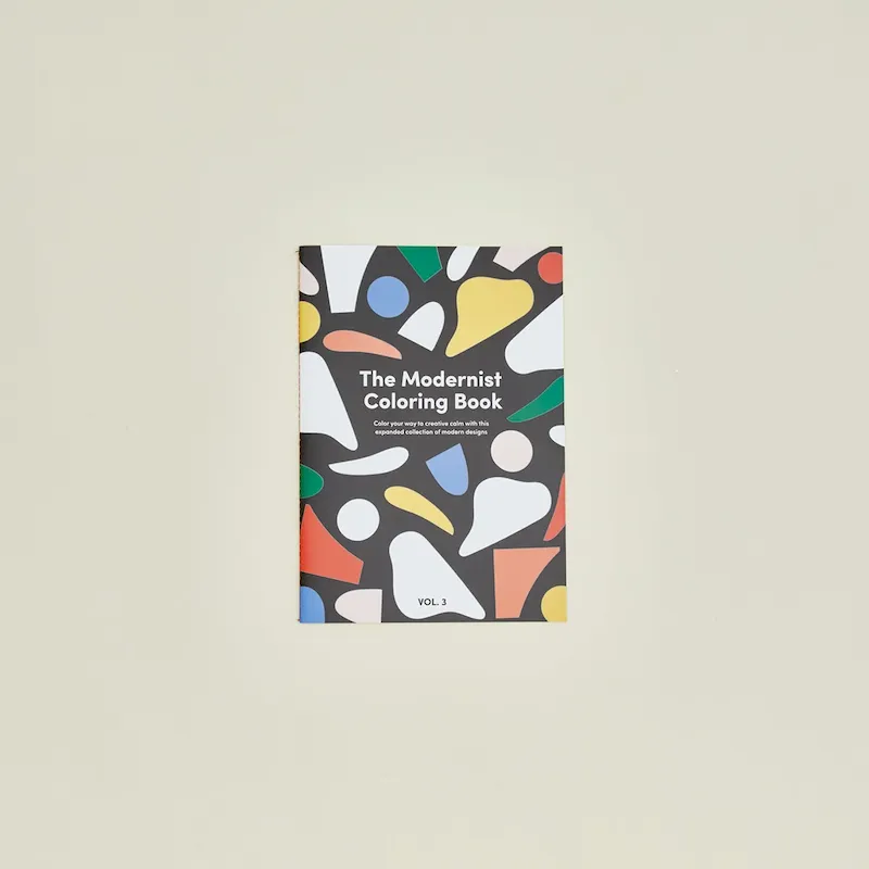 midnight The Modernist Coloring Book Vol. 3 - Office + Games